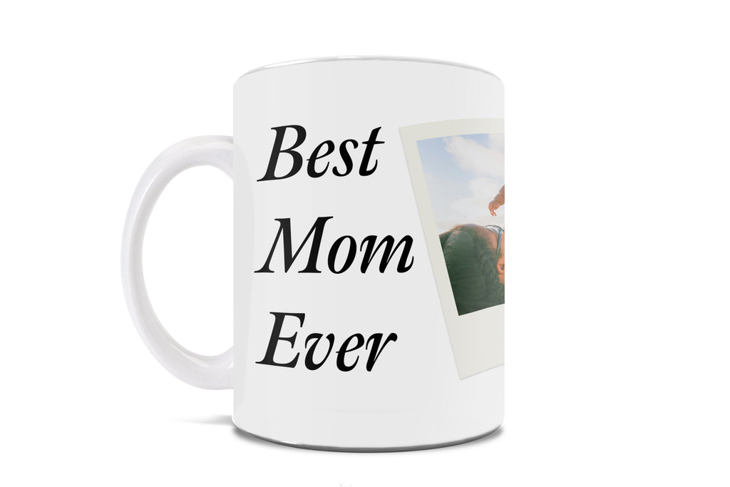 Parent Collection (Best Mom Ever - Personalized) White Ceramic Mug