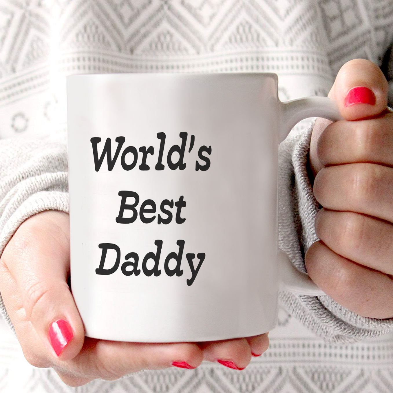 Family Collection (World’s Best - Personalized) White Ceramic Mug