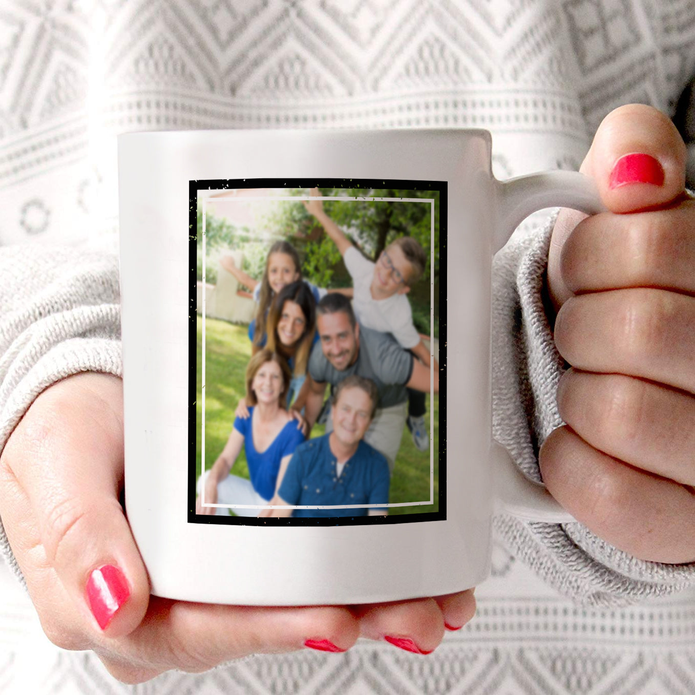 Family Collection (Legendary Man - Personalized) White Ceramic Mug