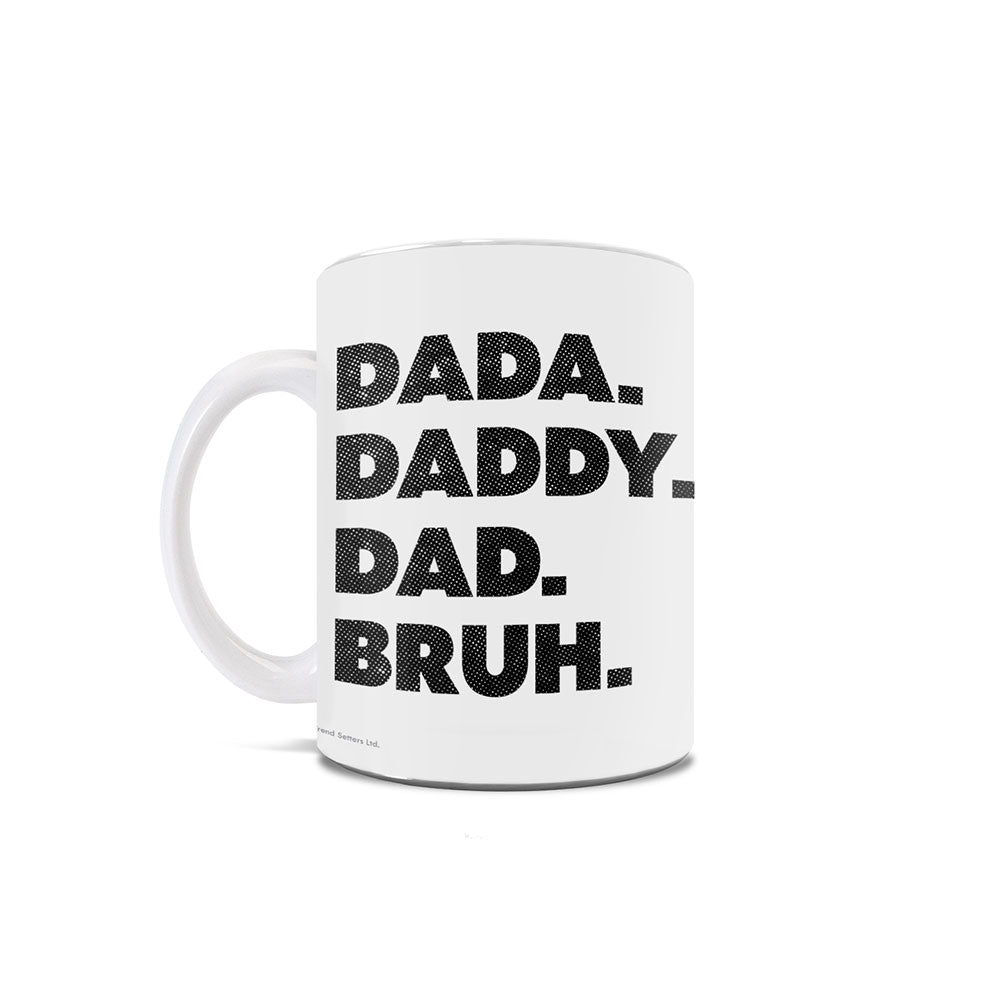 Trend Setters Original (Dada Daddy Dad Bruh) Personalized Photo Upload 11 oz White Ceramic Mug WMUGU1817