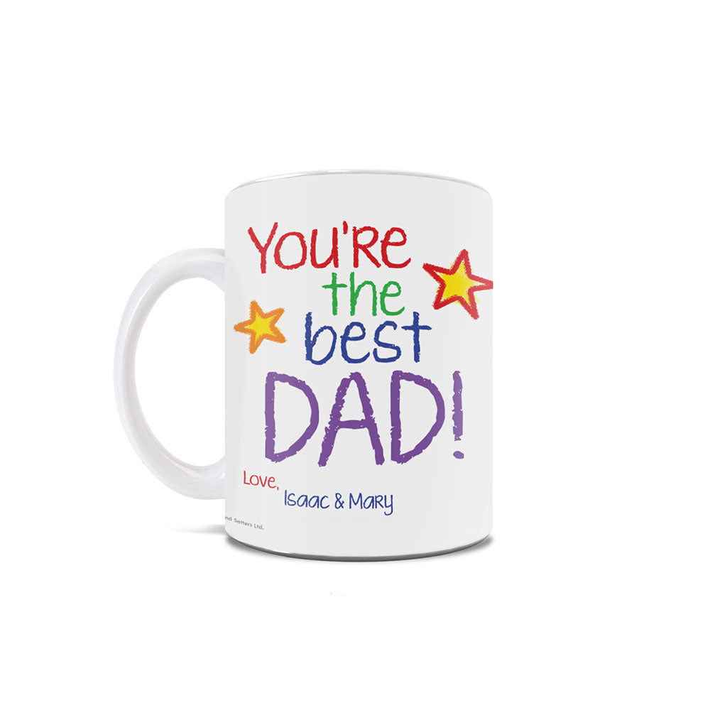 Trend Setters Original (You're the Best) Personalized Image Upload 11 oz White Ceramic Mug WMUGU1818