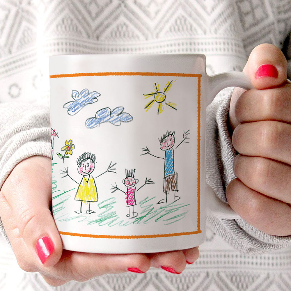Trend Setters Original (You're the Best) Personalized Image Upload 11 oz White Ceramic Mug WMUGU1818