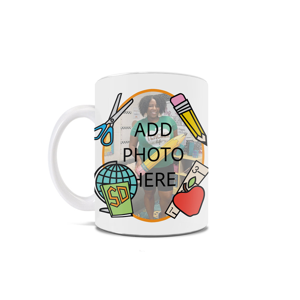 Scooby-Doo (I'm Smarter Than You) Personalized Photo Upload 11 oz White Ceramic Mug WMUGU1833