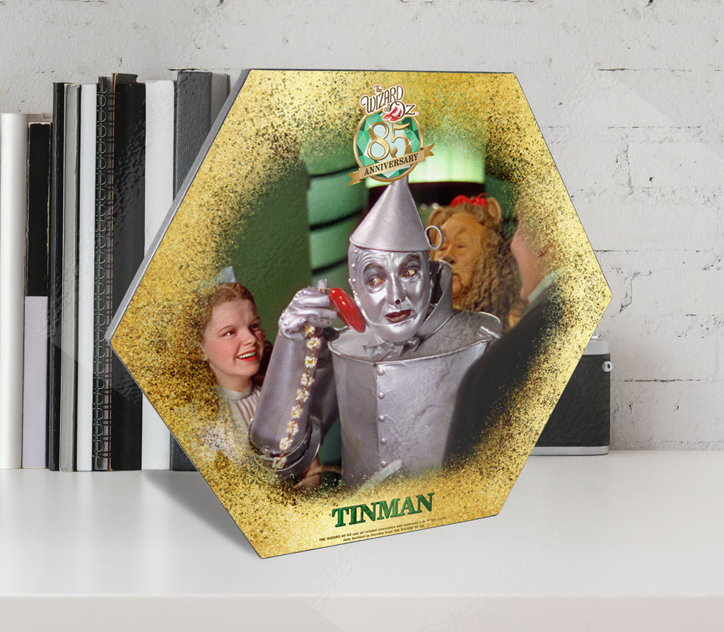 The Wizard of Oz (85th Anniversary - Tinman) KNEXAGON Wood Print WPHEX0420