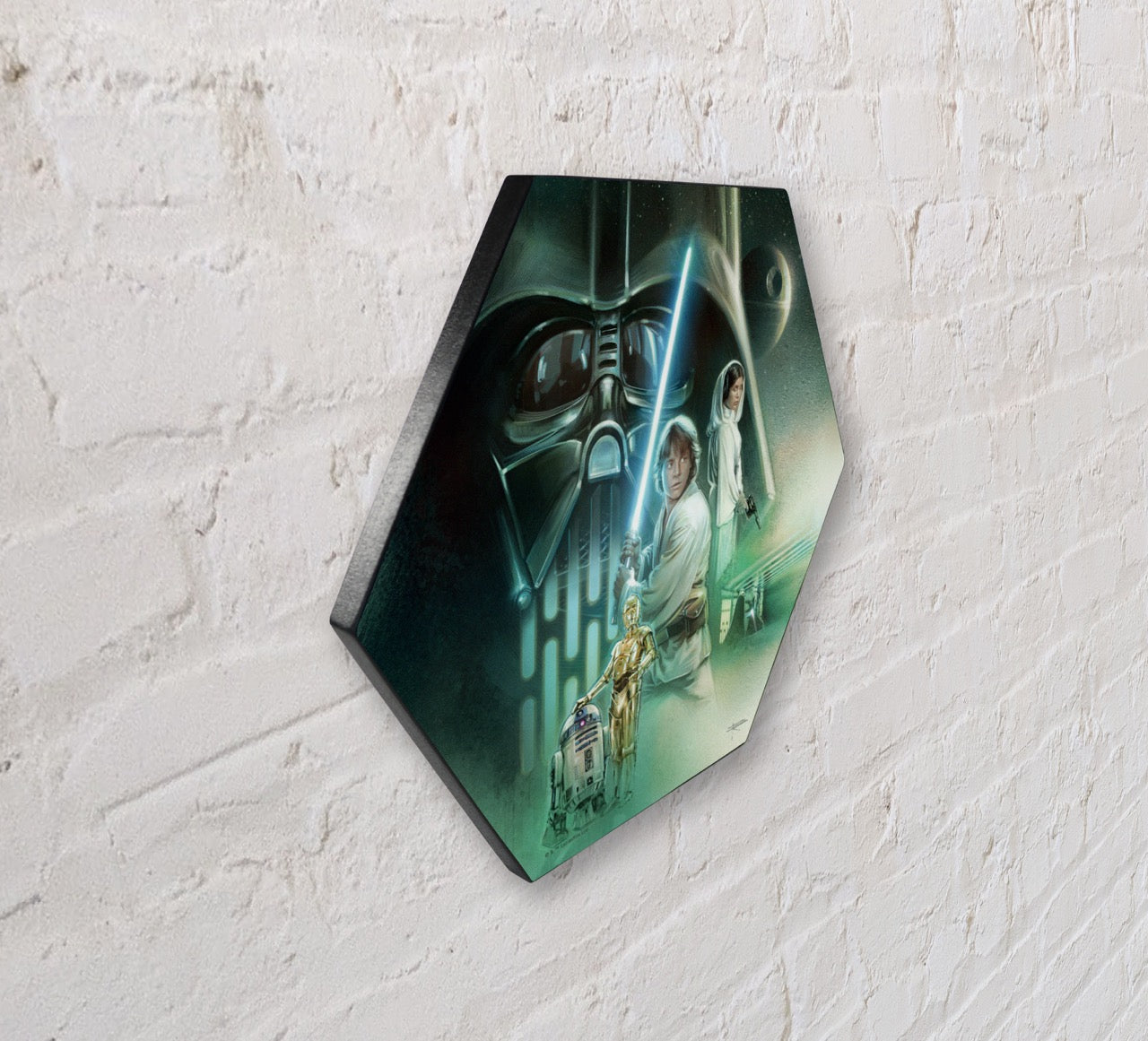 Star Wars (The Rebels Path by Brian Rood) KNEXAGON™ Wood Print WPHEX0832