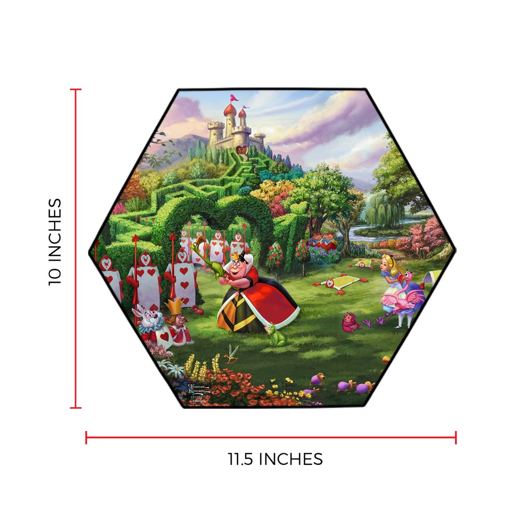 Disney (Queen of Hearts) KNEXAGON® Wood Print WPHEX1417