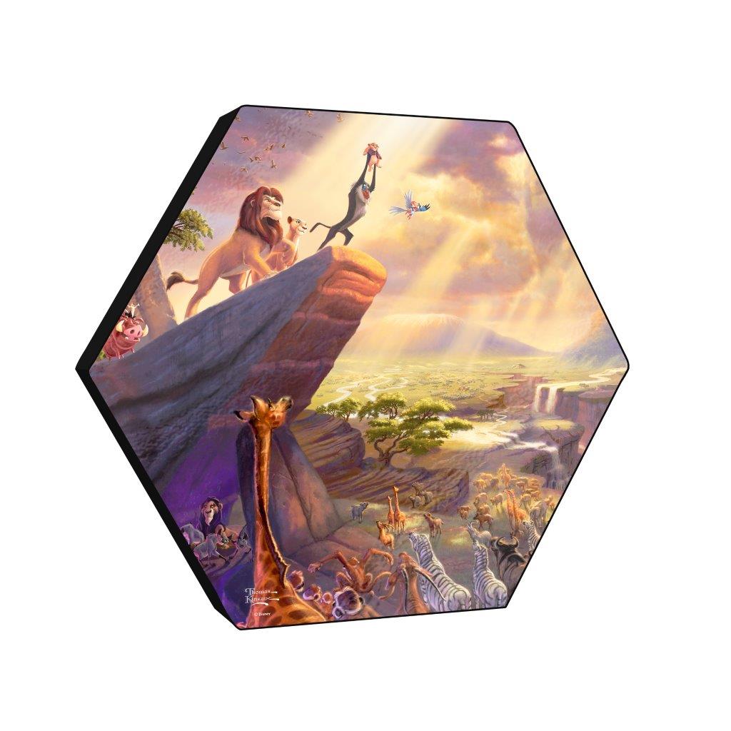 Disney (The Lion King) KNEXAGON® Wood Print WPHEX1972
