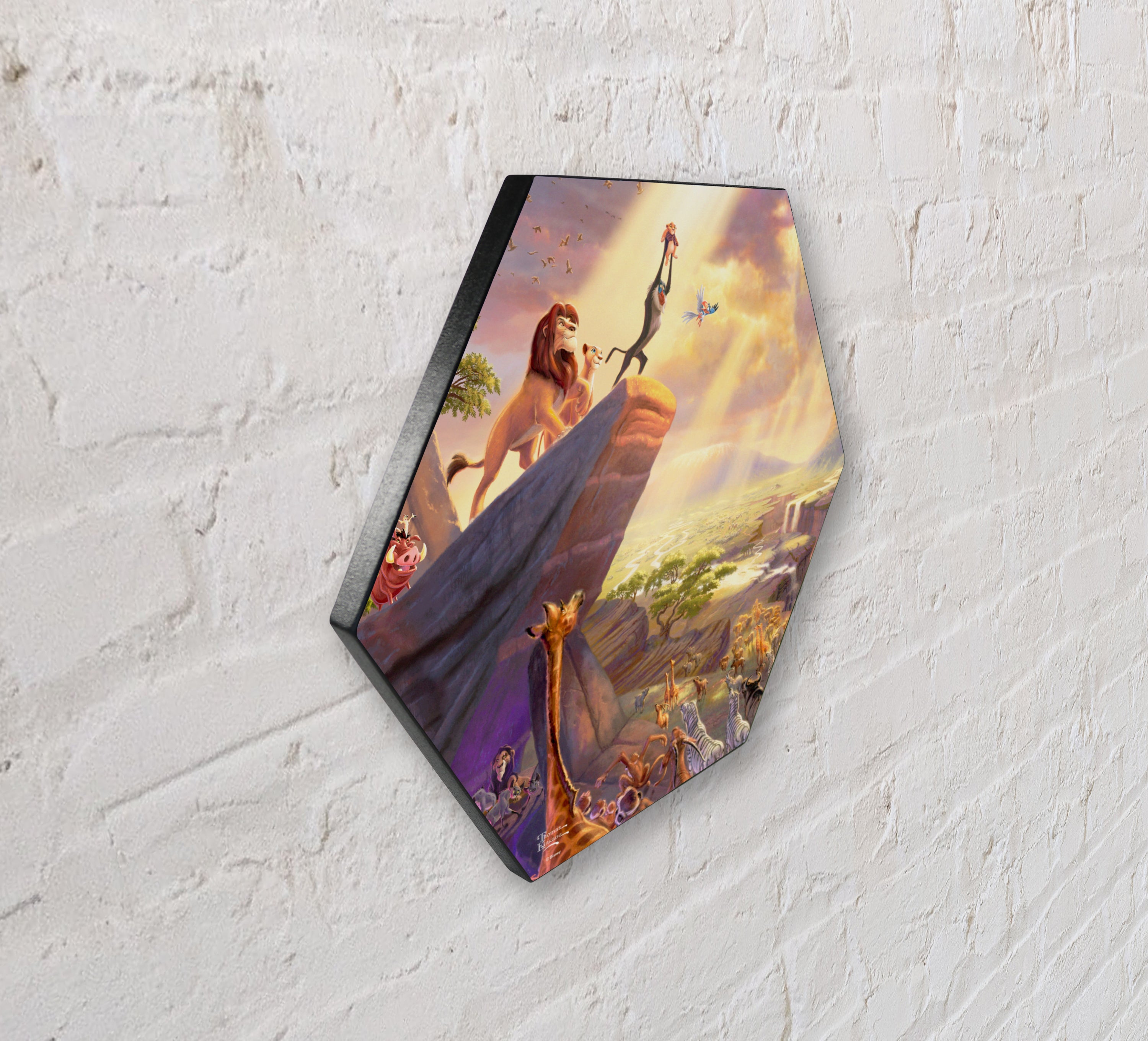 Disney (The Lion King) KNEXAGON® Wood Print WPHEX1972