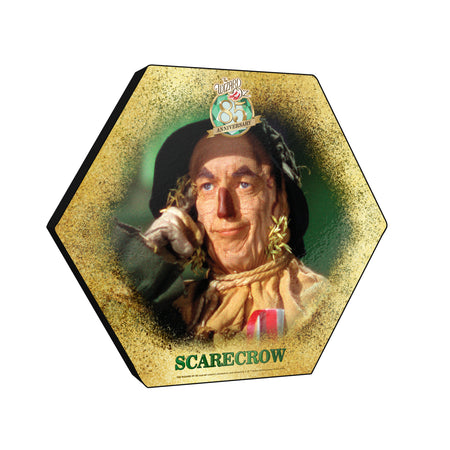 The Wizard of Oz (85th Anniversary - Scarecrow) KNEXAGON Wood Print WPHEX2815