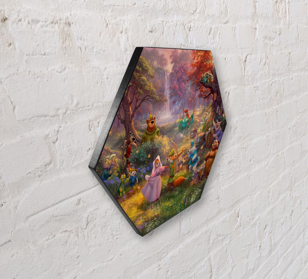 Disney (Robin Hood) KNEXAGON® Wood Print WPHEX3909