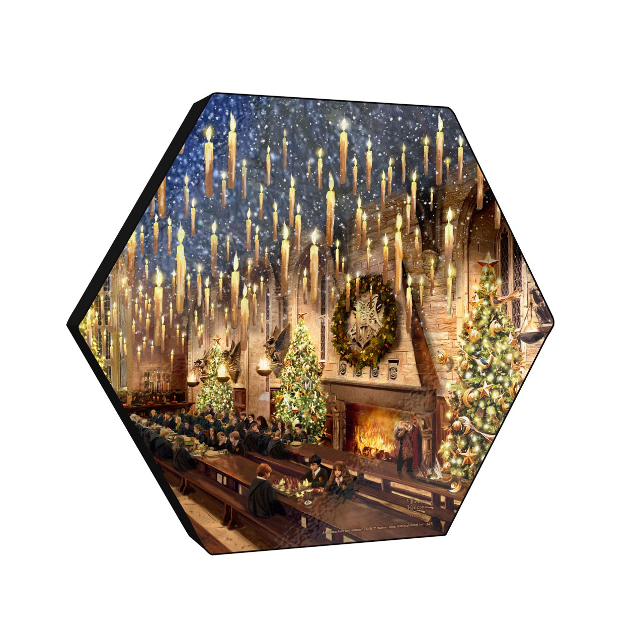 Harry Potter™ Thomas Kinkade Studios (Great Hall) KNEXAGON® Wall Art WPHEX4158