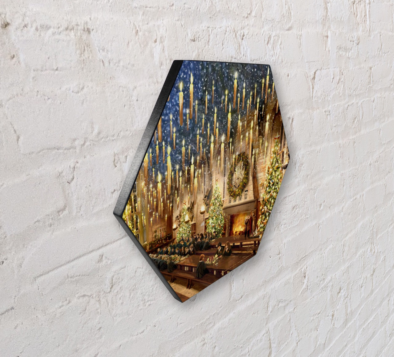 Harry Potter™ Thomas Kinkade Studios (Great Hall) KNEXAGON® Wall Art WPHEX4158