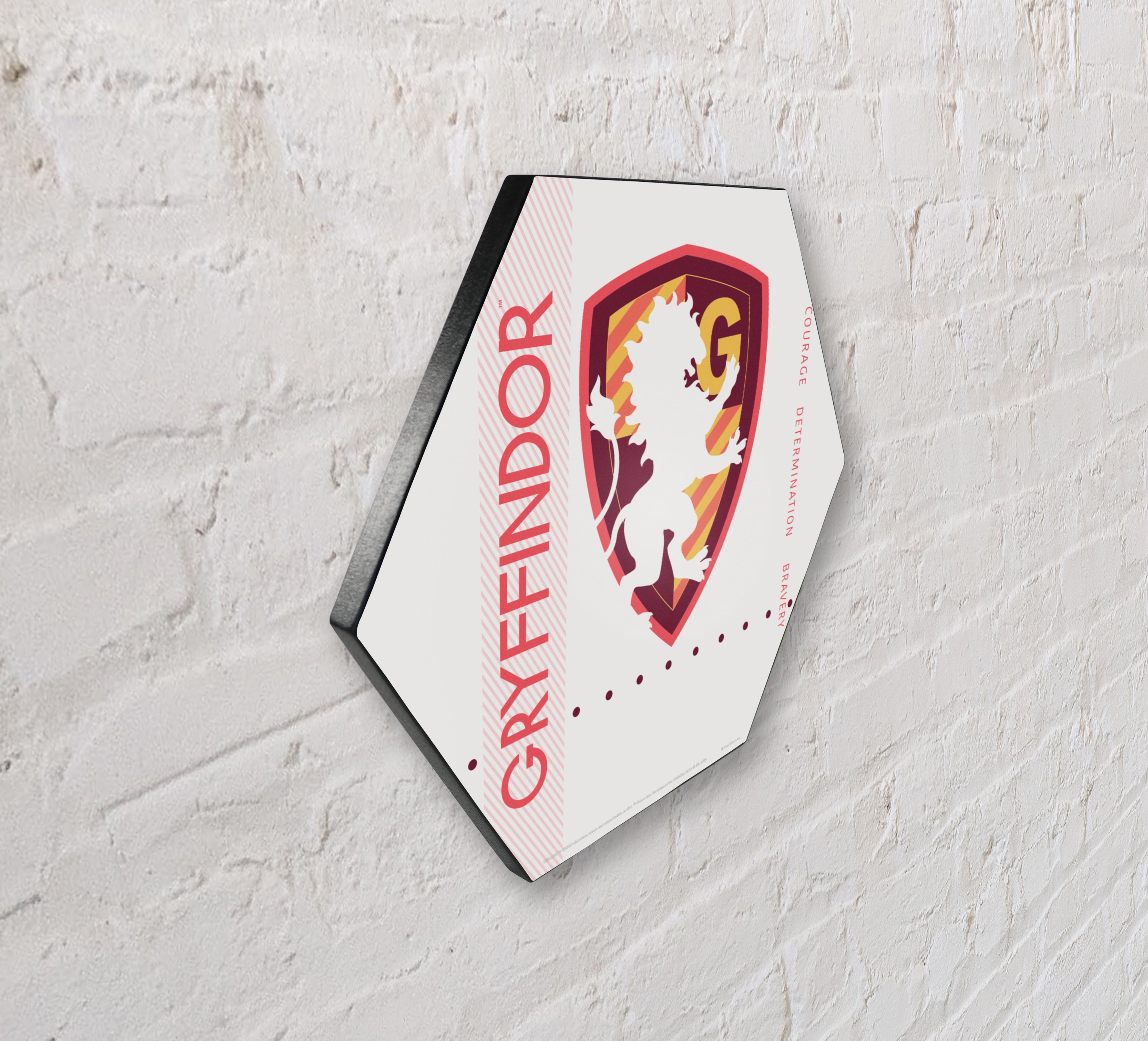 Harry Potter (Gryffindor Shield) KNEXAGON® Wood Print WPHEX4159HPSH