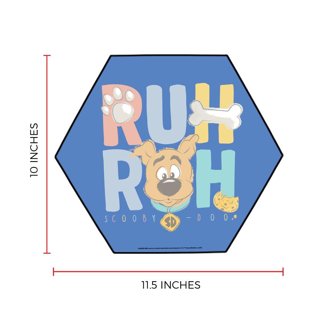Scooby-Doo (RUH ROH) KNEXAGON® Wood Print WPHEX4828