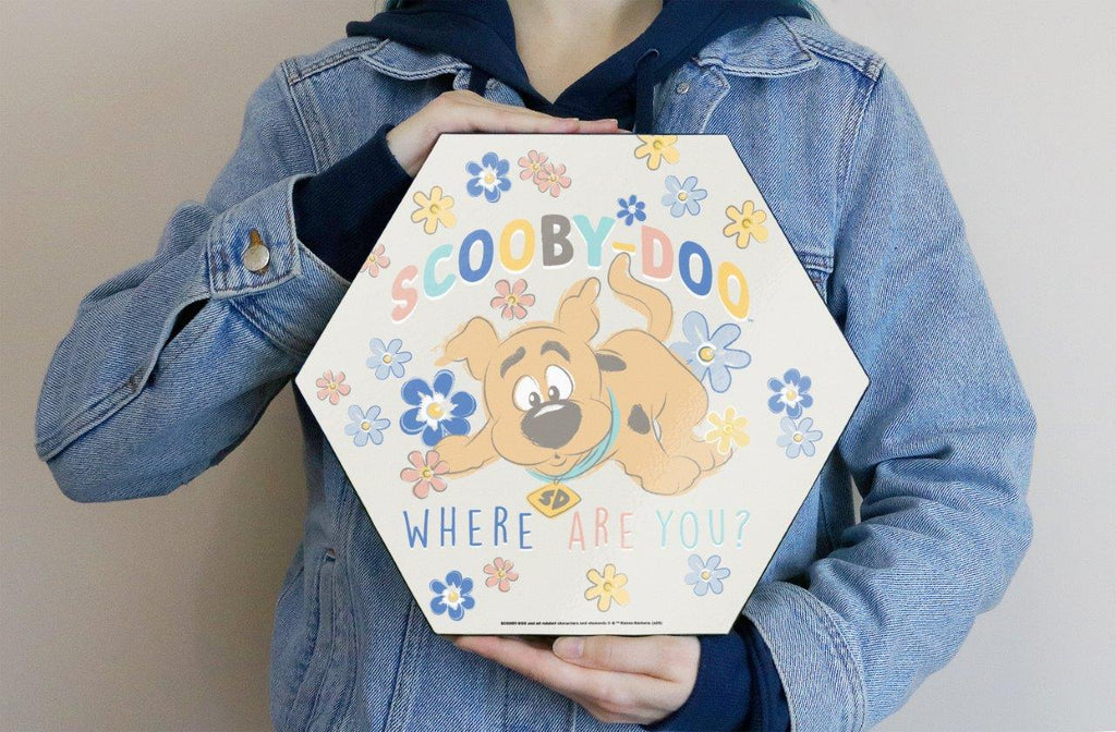 Scooby-Doo (Where Are You) KNEXAGON® Wood Print WPHEX5311