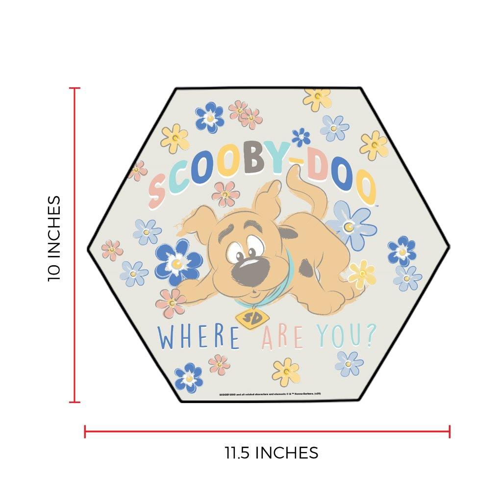 Scooby-Doo (Where Are You) KNEXAGON® Wood Print WPHEX5311