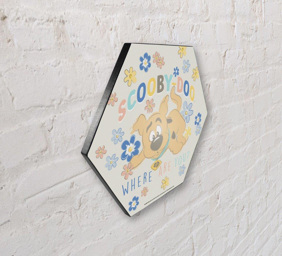 Scooby-Doo (Where Are You) KNEXAGON® Wood Print WPHEX5311