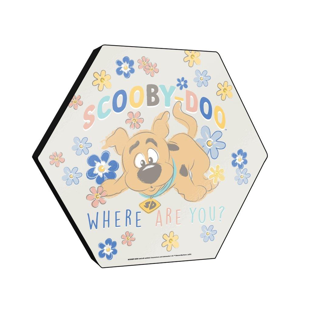 Scooby-Doo (Where Are You) KNEXAGON® Wood Print WPHEX5311