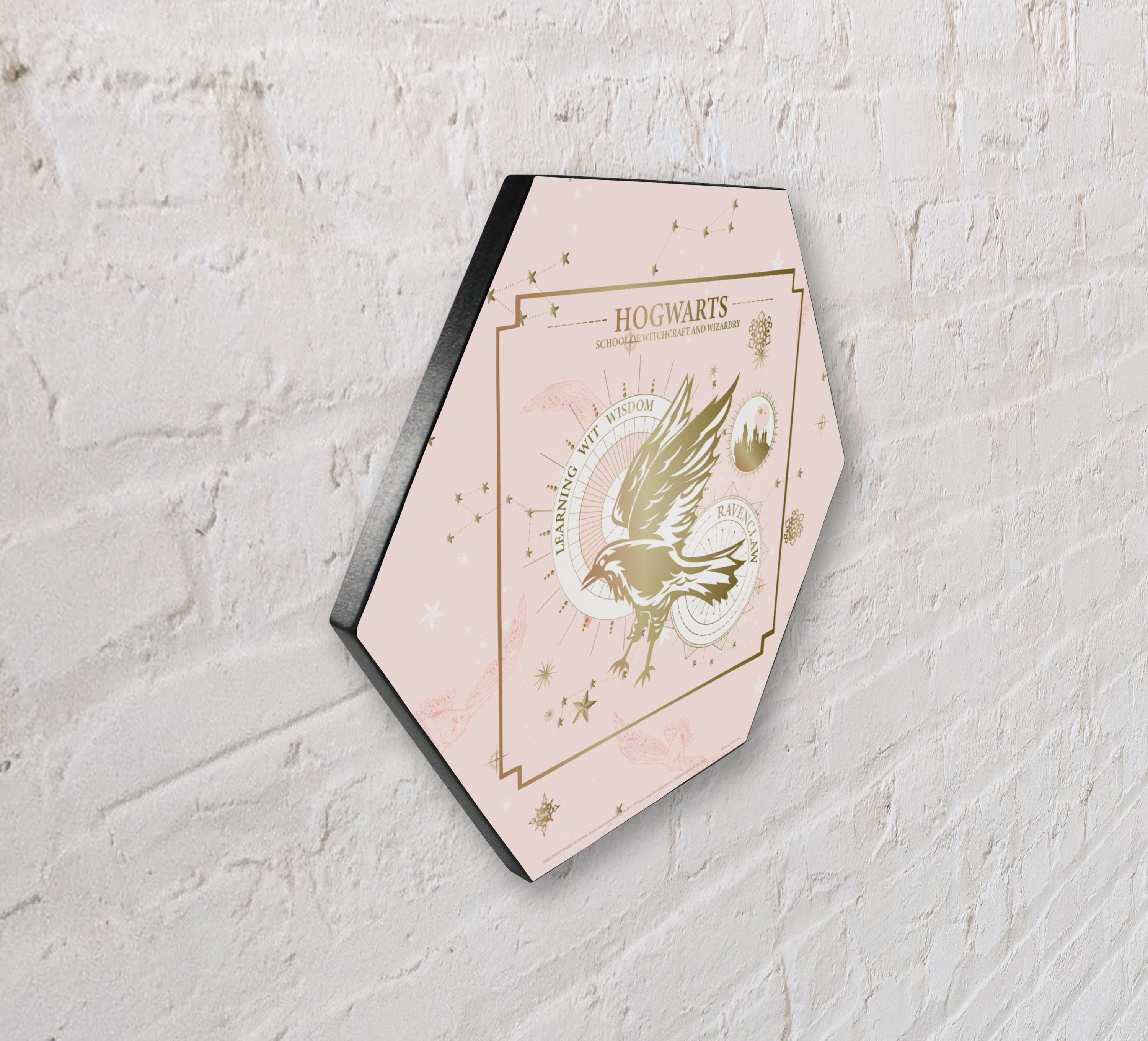 Harry Potter (Constellation - Ravenclaw) KNEXAGON® Wood Print WPHEX5575HPCS