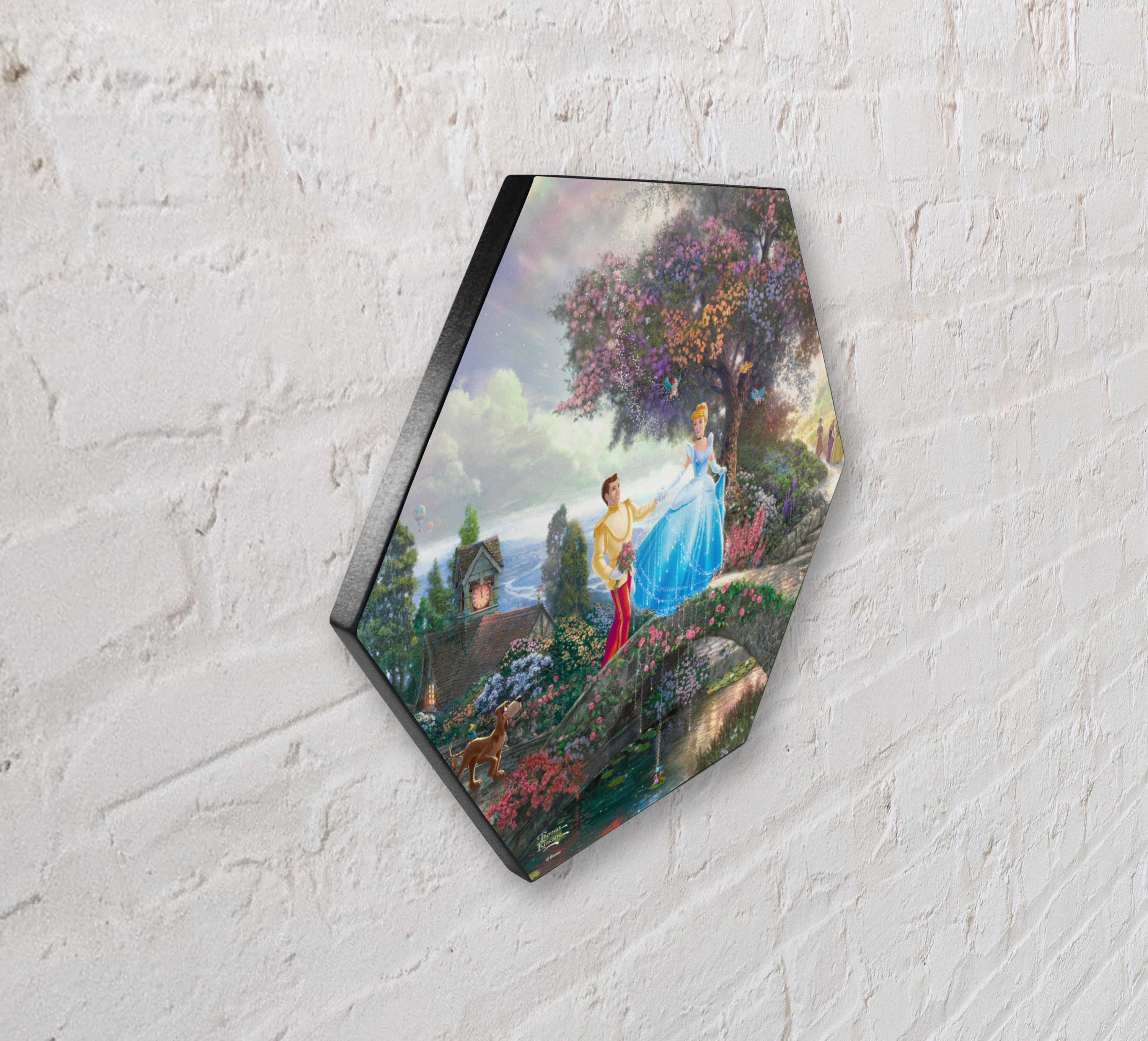 Disney (Cinderella Wishes Upon a Dream) KNEXAGON® Wood Print WPHEX6025