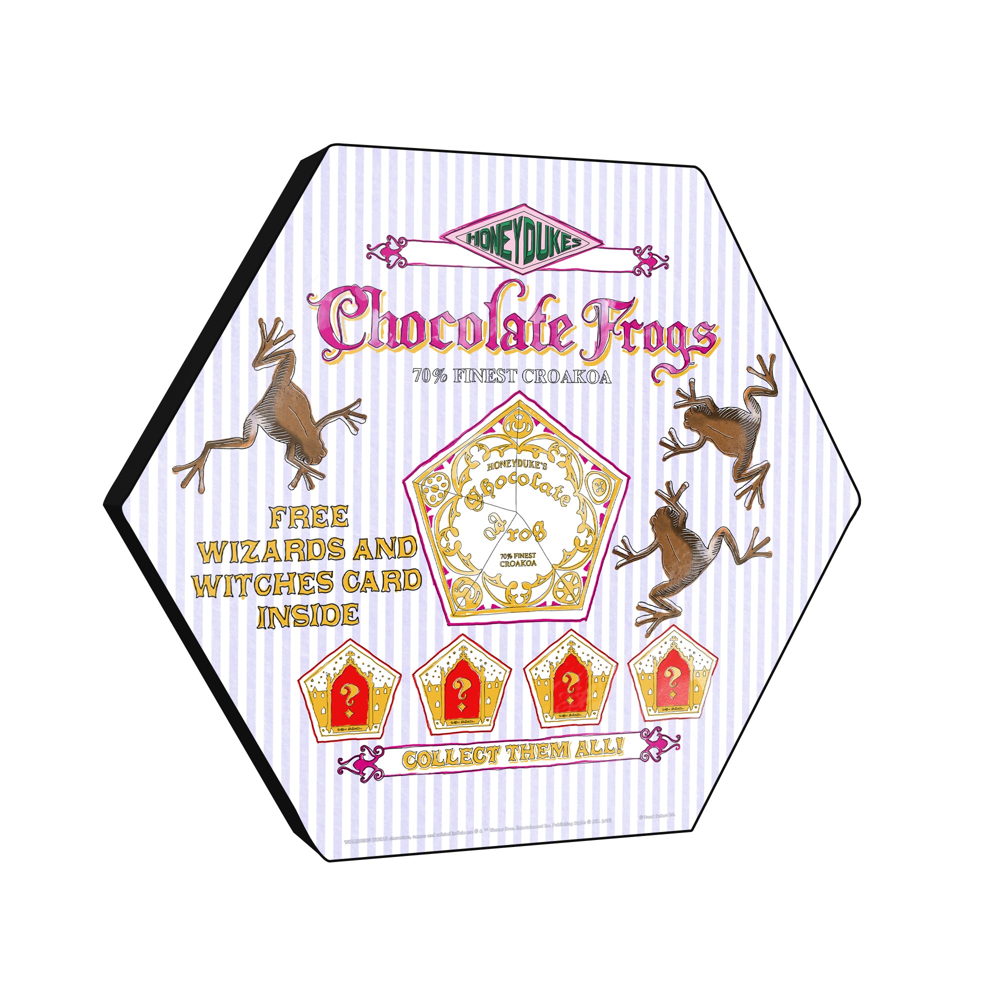 Harry Potter (Honey Dukes) KNEXAGON® Wood Print WPHEX6141HPPL