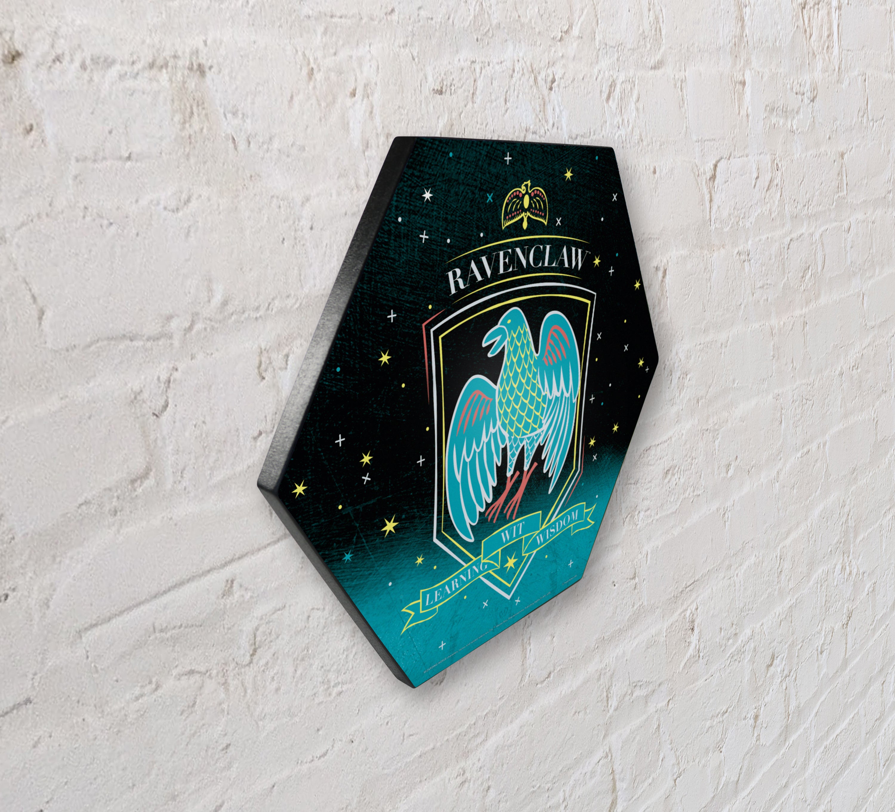 Harry Potter (Ravenclaw - Artifact Constellation) KNEXAGON® Wood Print WPHEX6200HPAR
