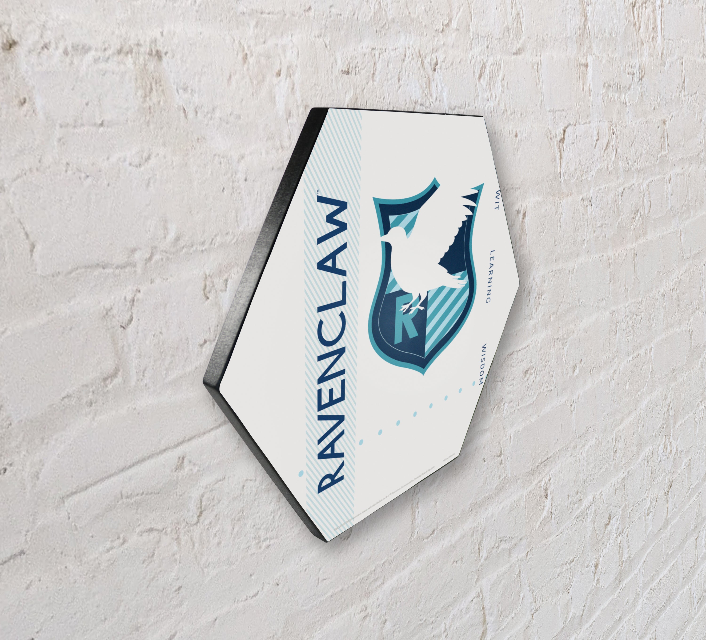 Harry Potter (Ravenclaw Shield) KNEXAGON® Wood Print WPHEX6308HPSH