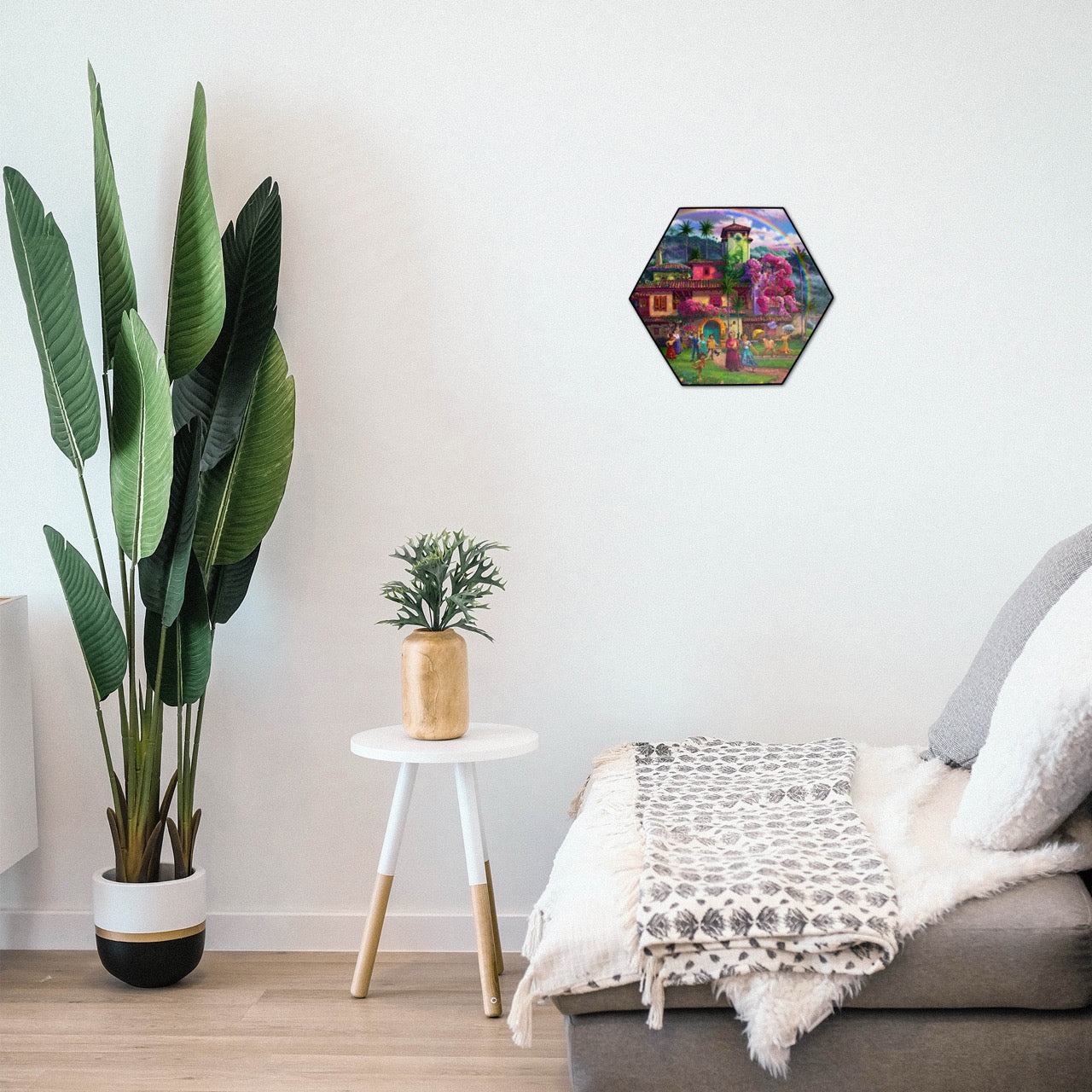 Disney (Encanto – The Miracle of Family) KNEXAGON™ Wood Print WPHEX6519