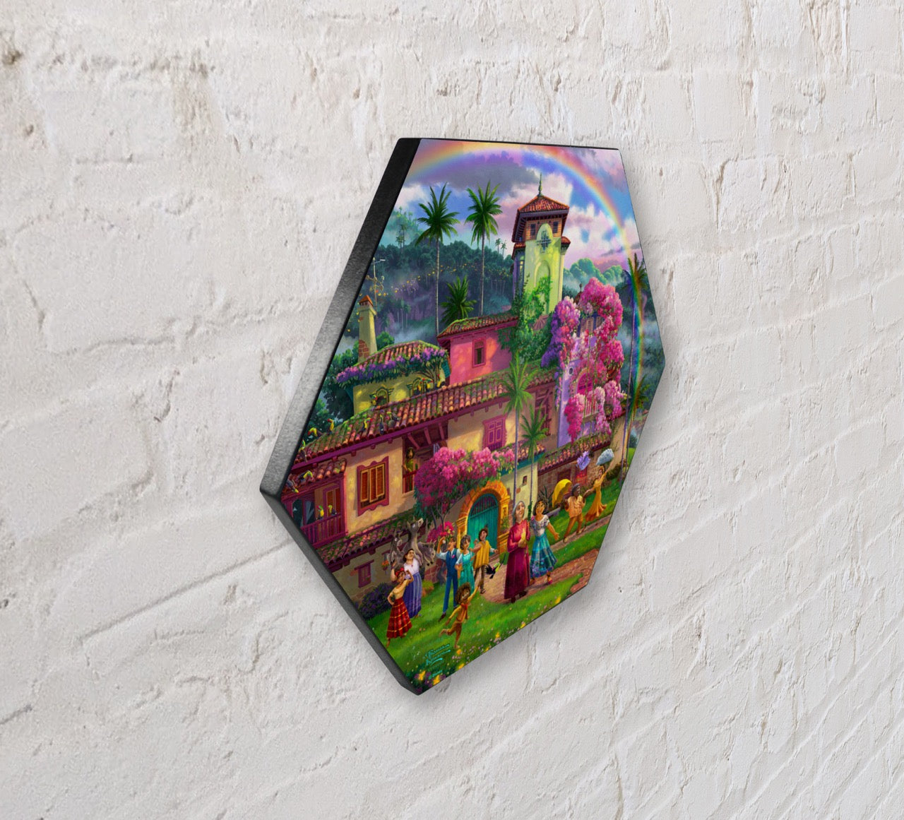 Disney (Encanto – The Miracle of Family) KNEXAGON™ Wood Print WPHEX6519