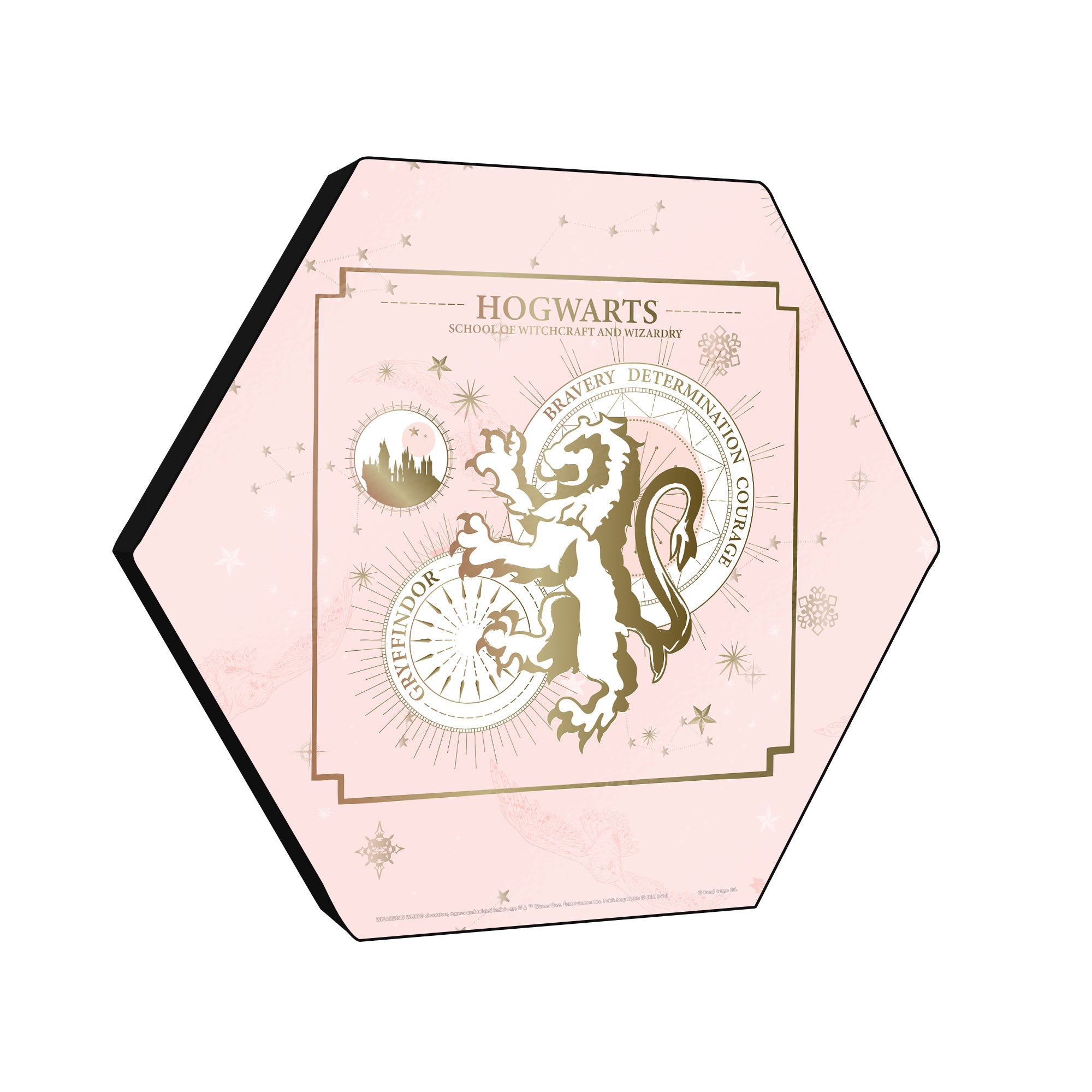 Harry Potter (Constellation - Gryffindor) KNEXAGON® Wood Print WPHEX7207HPCS