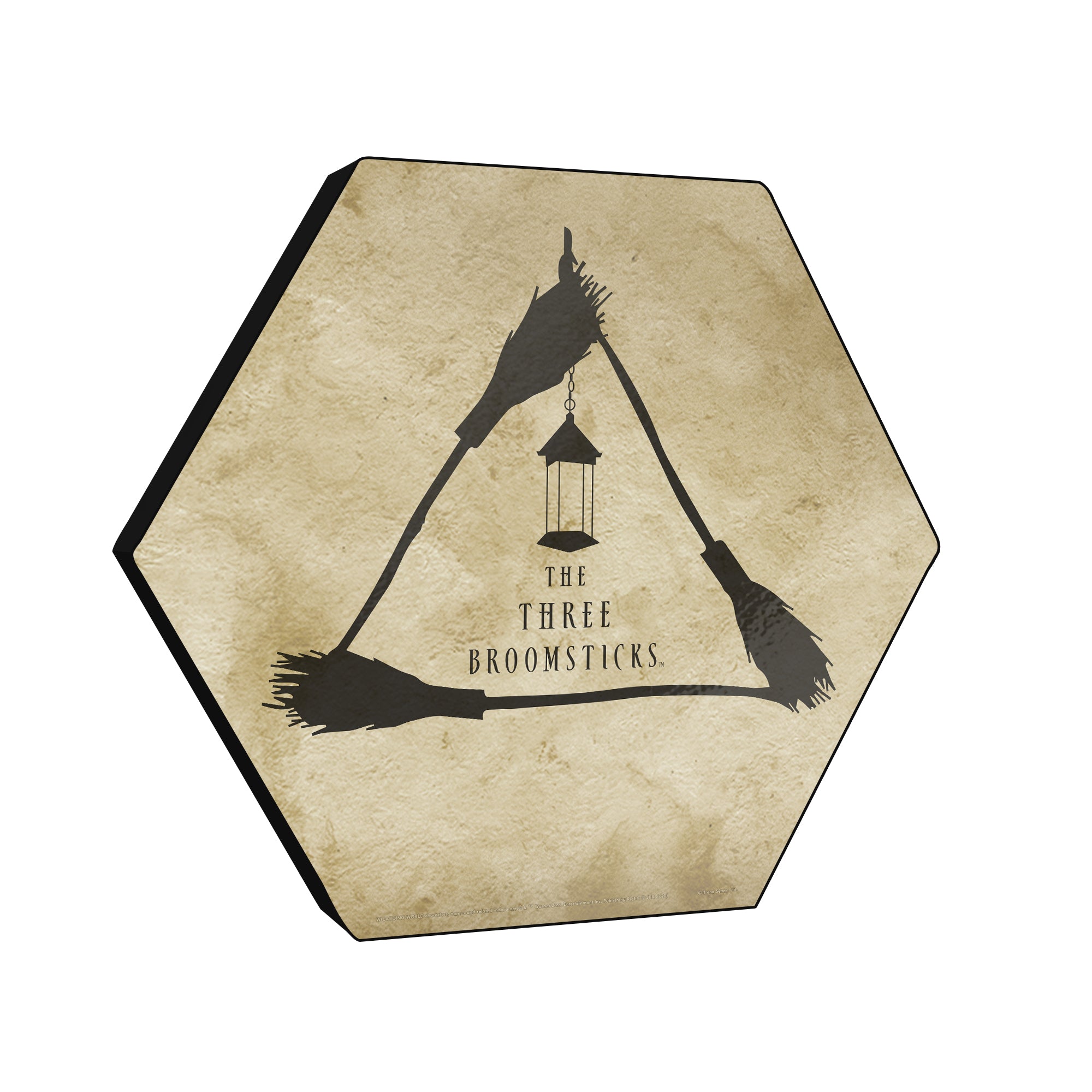 Harry Potter (The Three Broomsticks) KNEXAGON® Wood Print WPHEX7964HPPL