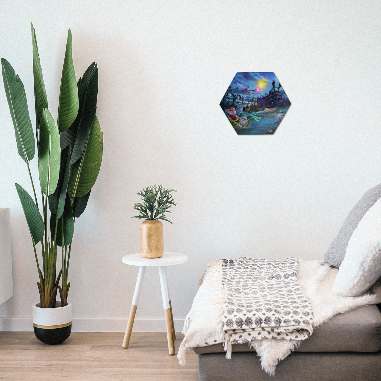 Disney (The Rescuers) KNEXAGON® Wood Print WPHEX8469