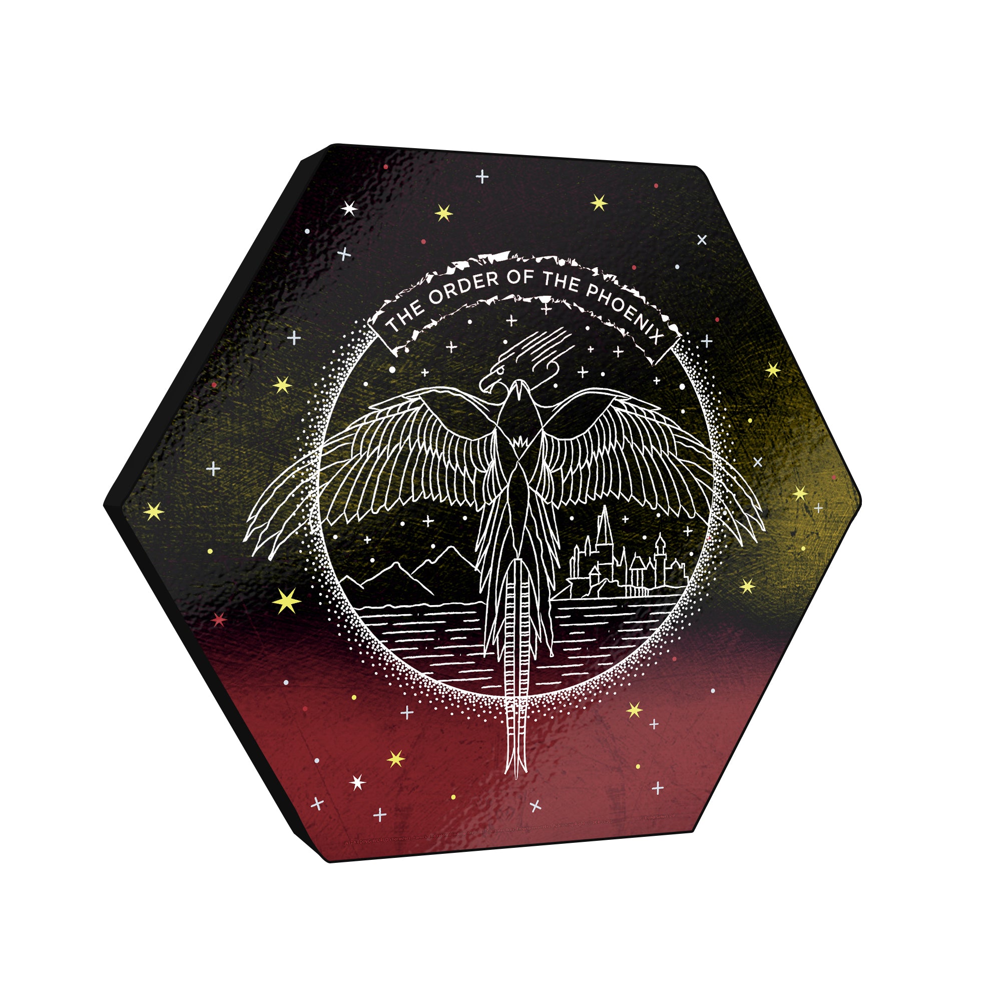 Harry Potter (Order of the Phoenix - Artifact Constellation) KNEXAGON® Wood Print WPHEX9250HPAR