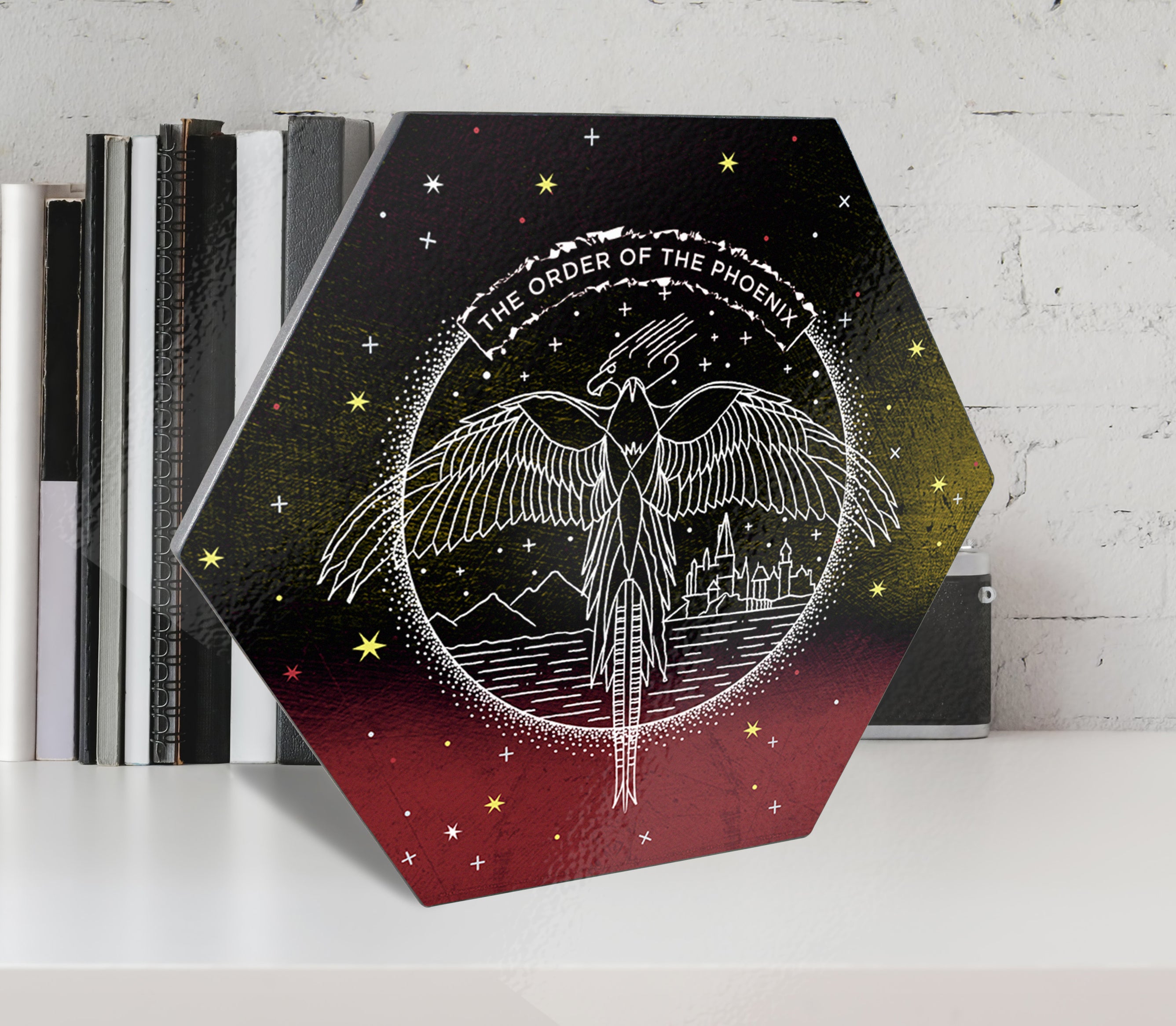Harry Potter (Order of the Phoenix - Artifact Constellation) KNEXAGON® Wood Print WPHEX9250HPAR