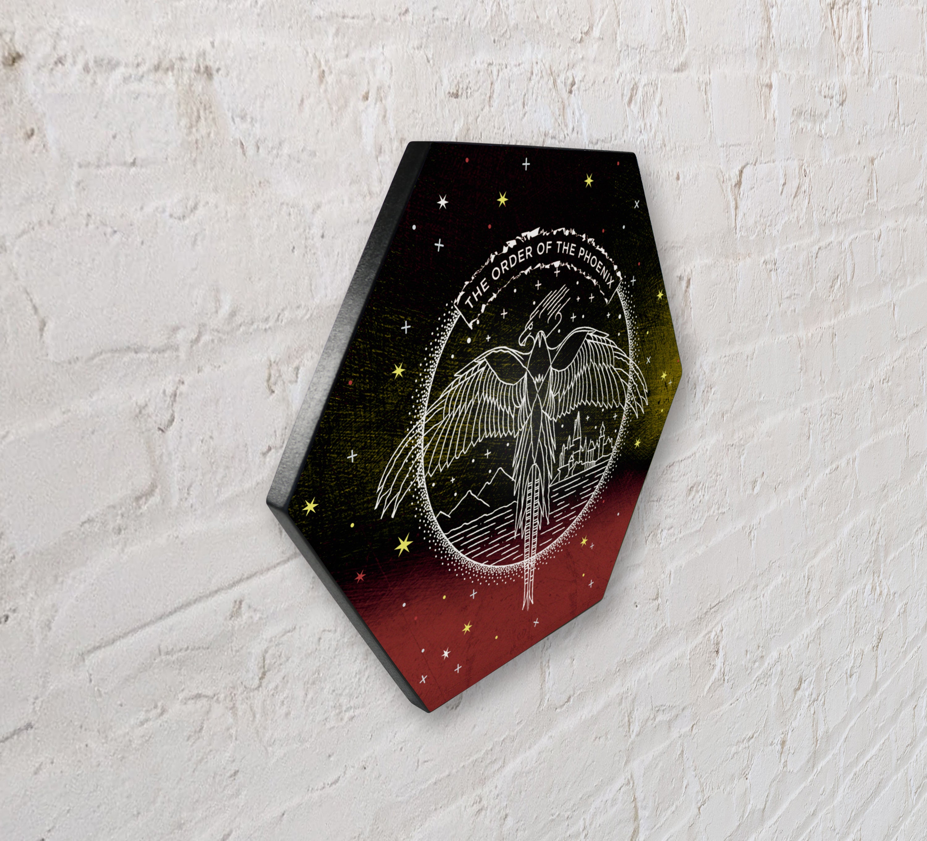 Harry Potter (Order of the Phoenix - Artifact Constellation) KNEXAGON® Wood Print WPHEX9250HPAR