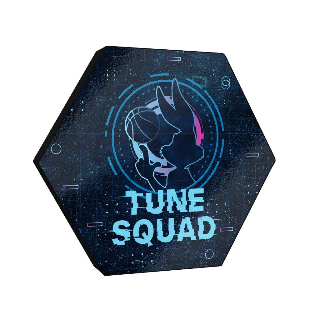 Space Jam: A New Legacy (Tune Squad) KNEXAGON® Wood Print WPHEX1758SJTS