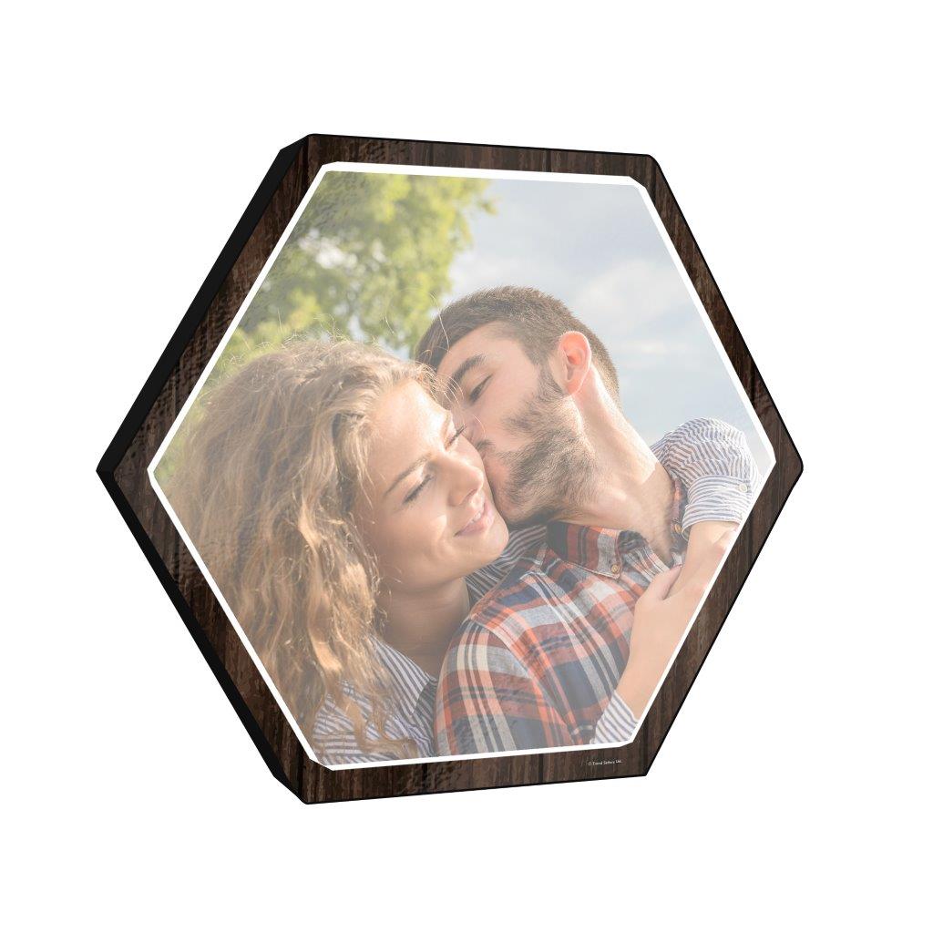 Family Collection (Family is Everything - Full Photo - Upload) 11.5" X 10" KNEXAGON Wood Print