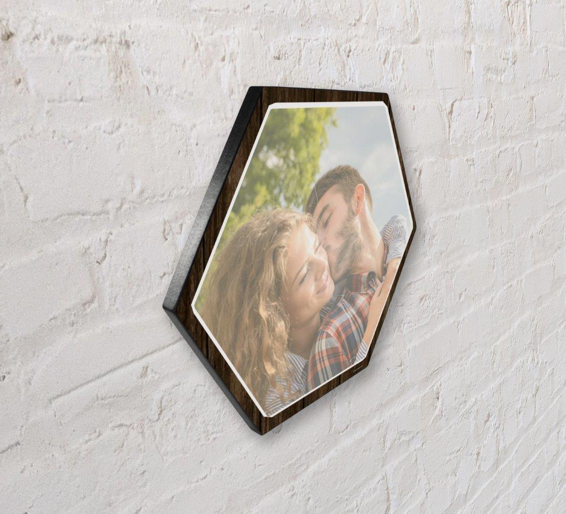 Family Collection (Family is Everything - Full Photo - Upload) 11.5" X 10" KNEXAGON Wood Print