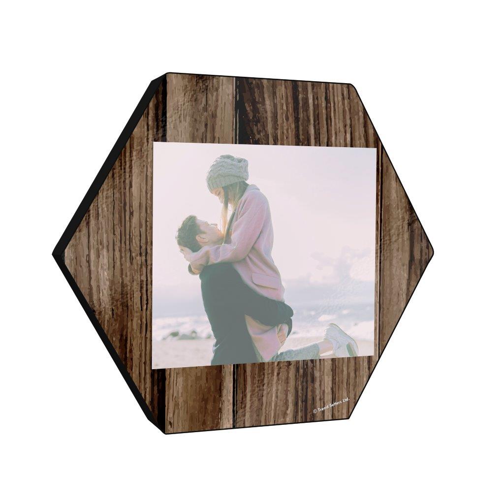 Family Collection (Every Family Has A Story - Brown - Upload) 11.5" X 10" KNEXAGON Wood Print