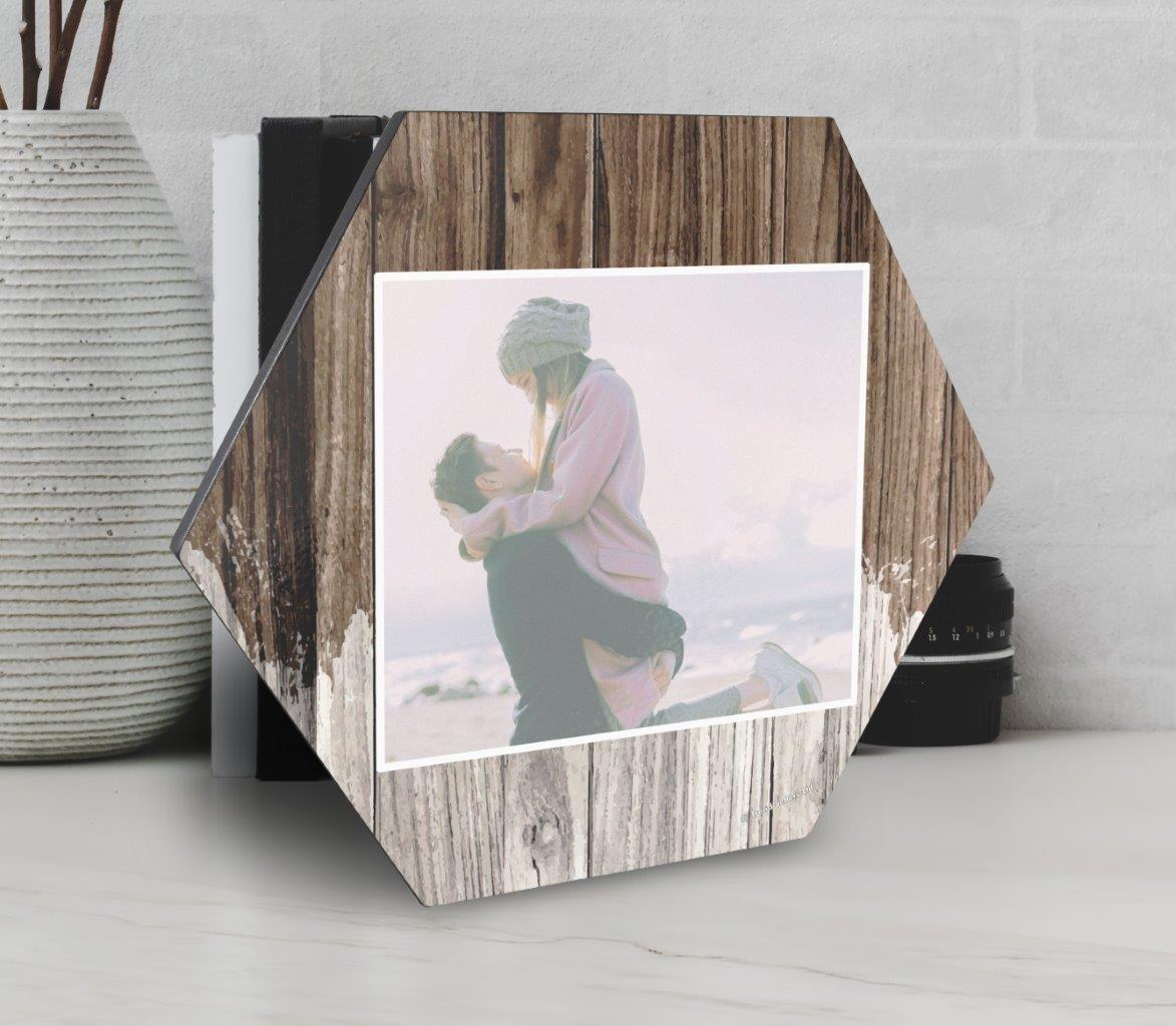 Family Collection (Every Family Has A Story - Upload) 11.5" X 10" KNEXAGON Wood Print