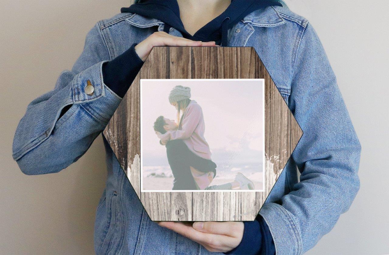 Family Collection (Every Family Has A Story - Upload) 11.5" X 10" KNEXAGON Wood Print