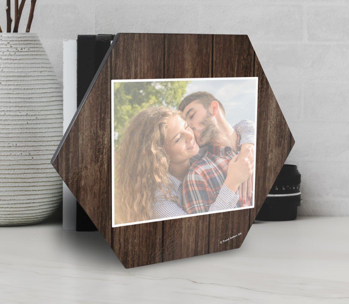 Family Collection (Family is Everything - Upload) 11.5" X 10" KNEXAGON Wood Print