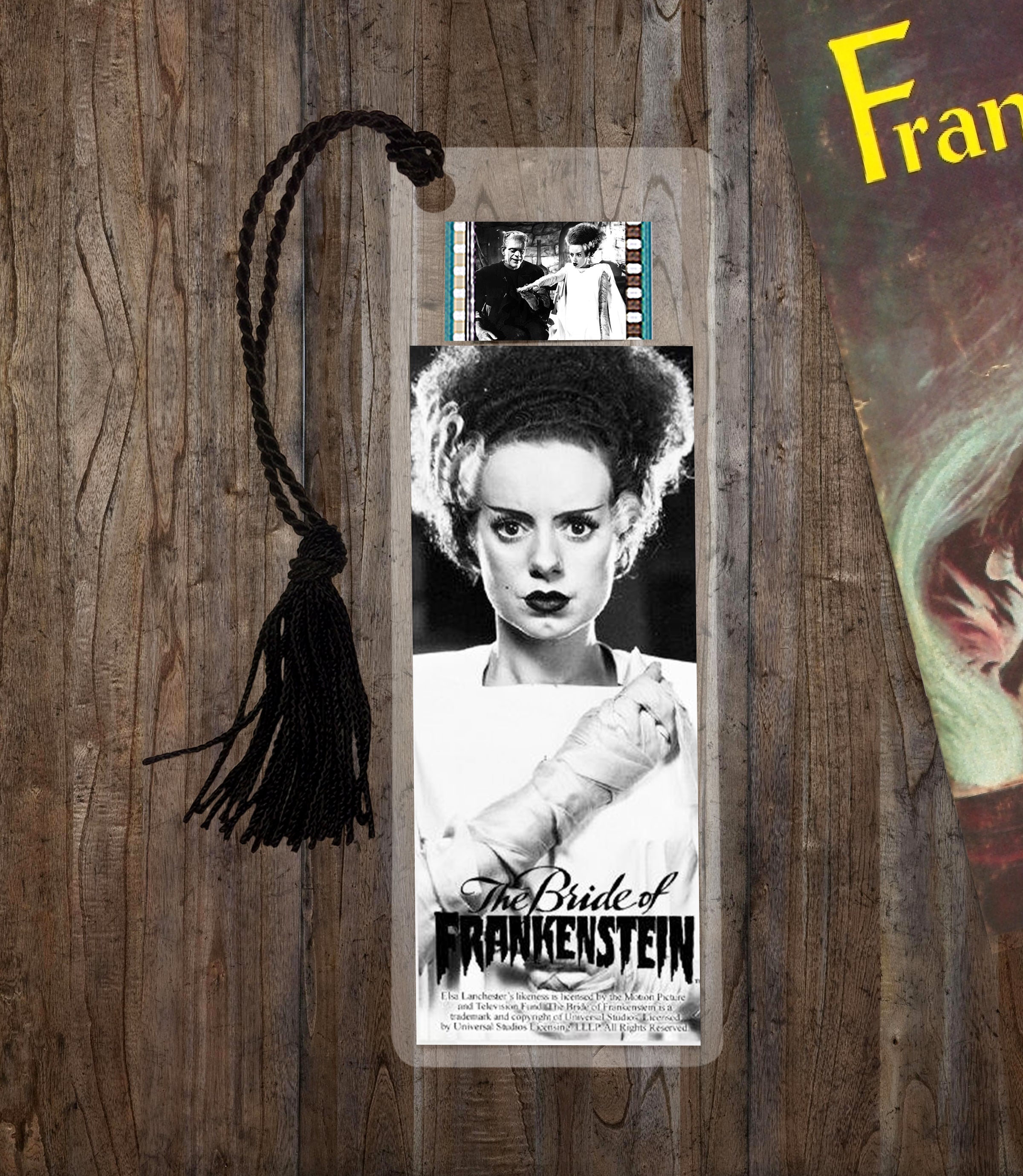 Bride of Frankenstein (Elsa Lanchester) FilmCells™ Bookmark USBM324