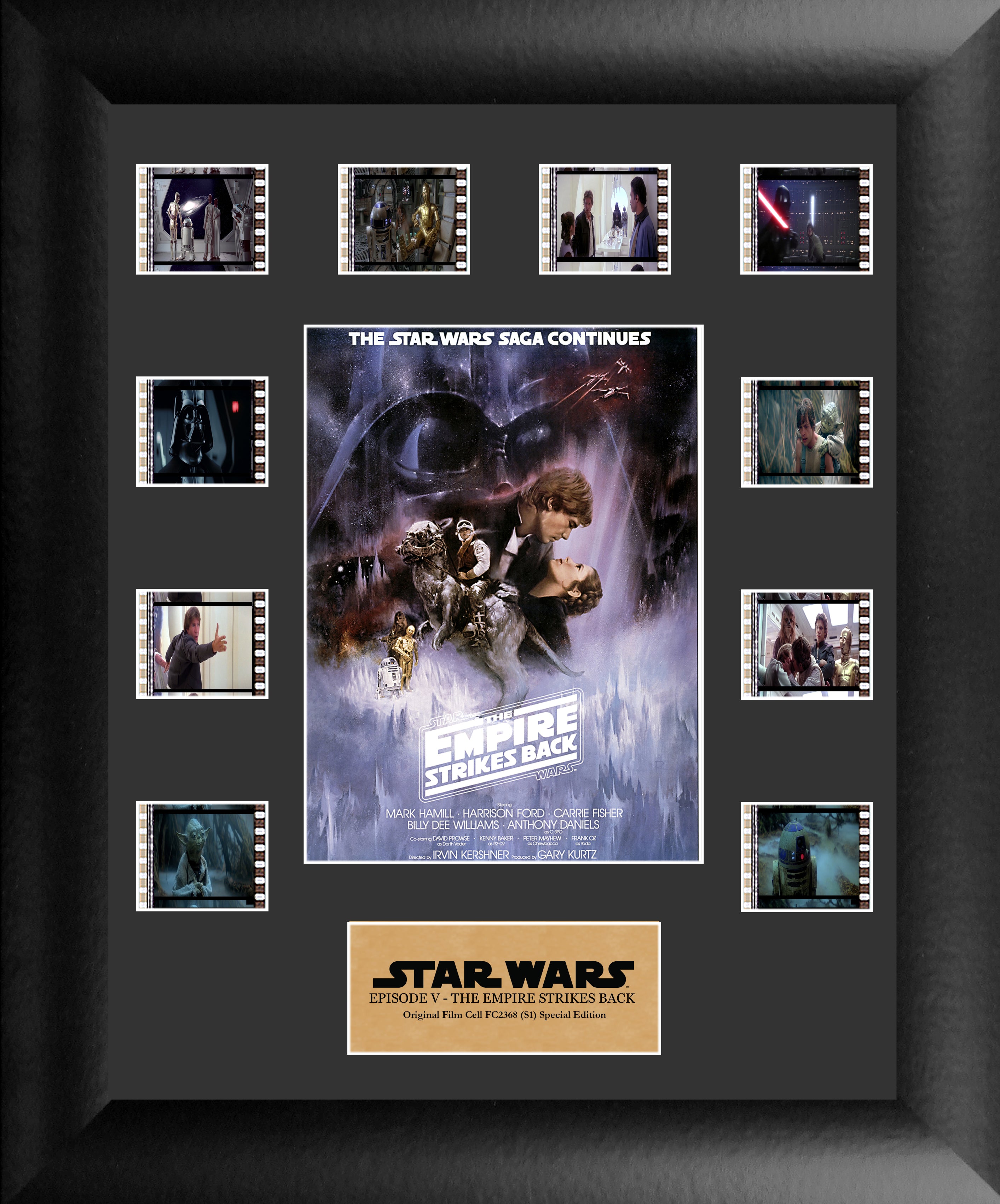 Star Wars: Episode V (The Empire Strikes Back) FilmCells Presentation Mini Montage Wall Art USFC2368