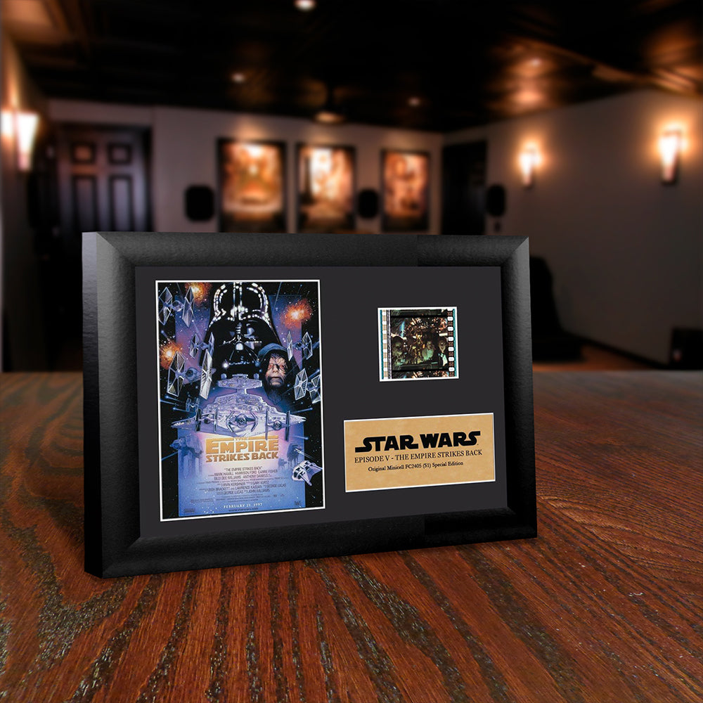 Star Wars Episode V The Empire Strikes Back Minicell FilmCells Framed Desktop Presentation USFC2405
