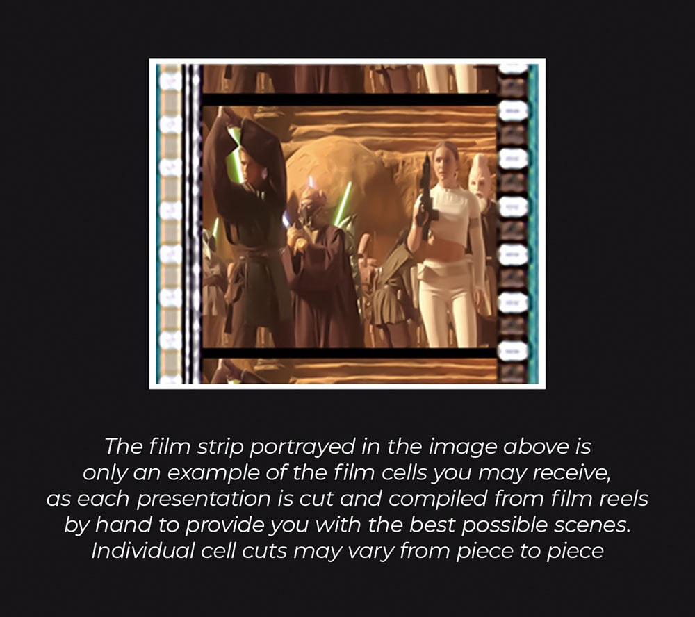Star Wars Episode II Attack of the Clones Minicell FilmCells Framed Desktop Presentation USFC2408