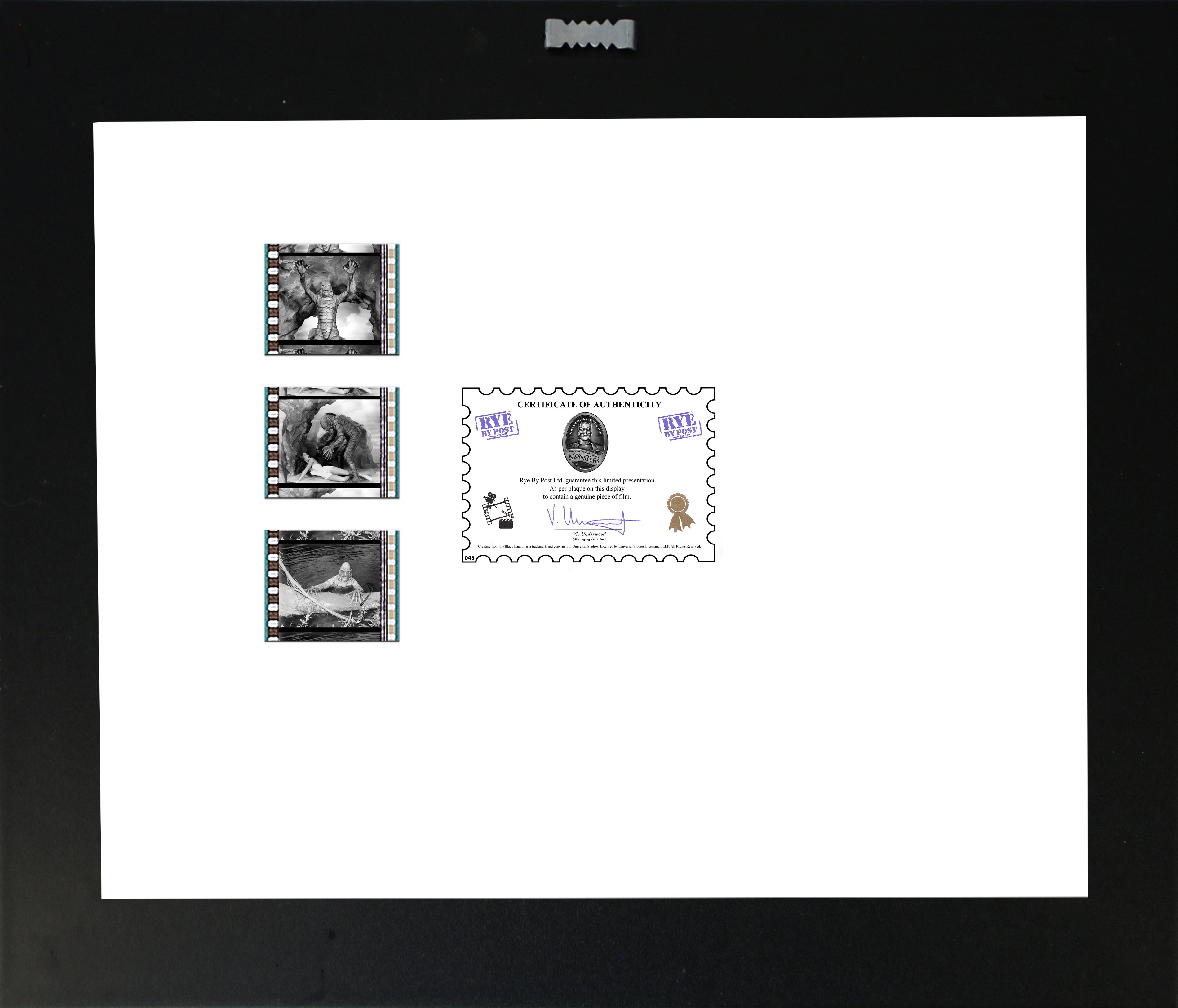 Creature from the Black Lagoon (1954) Limited Edition Double FilmCells Presentation USFC2422