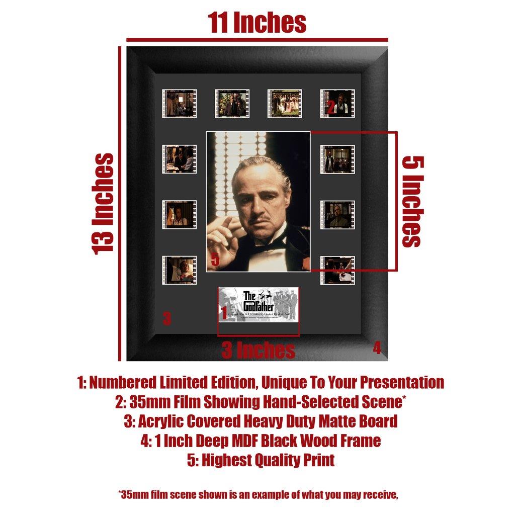The Godfather (S1) Limited Edition Mini Montage Framed FilmCells Presentation USFC2800