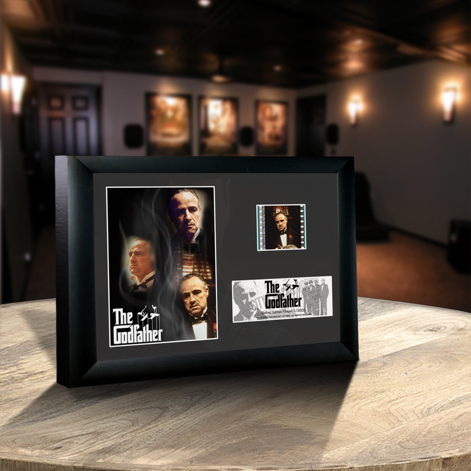 The Godfather (Vito Corleone) Minicell FilmCells Framed Desktop Presentation FC2802