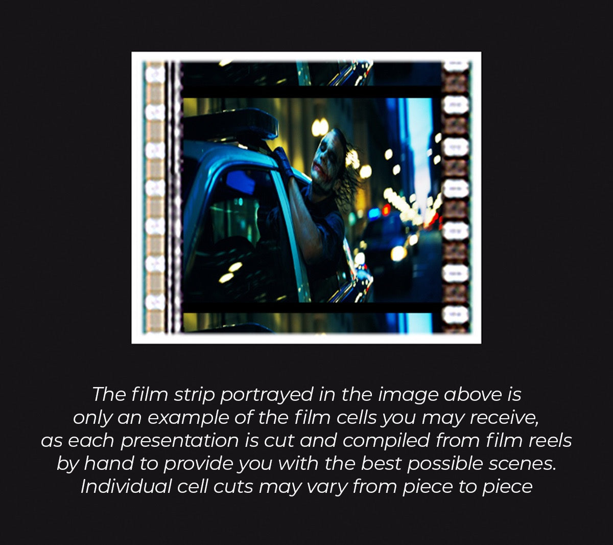 Batman The Dark Knight Trilogy (S2) Limited Edition Trio FilmCells™ Presentation USFC6155